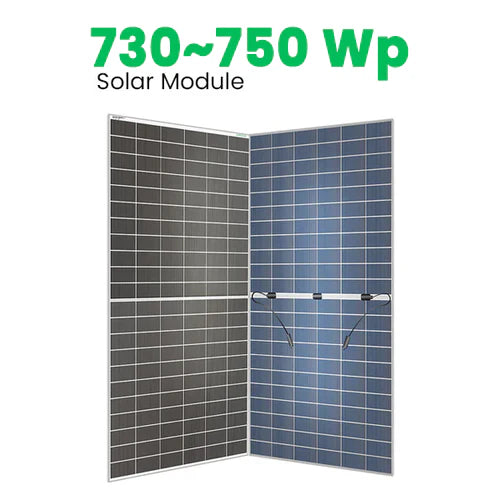SHARK 730~750 Wp HJT Dual-Glass Solar Panel (Pack of 33)