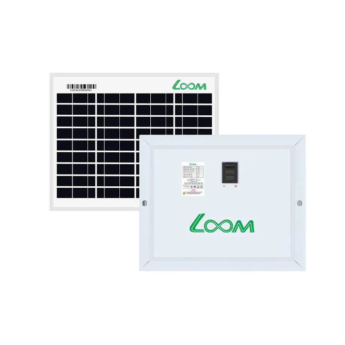 Loom Solar 10 Wp, 12 V PV Module for Mobile Charging