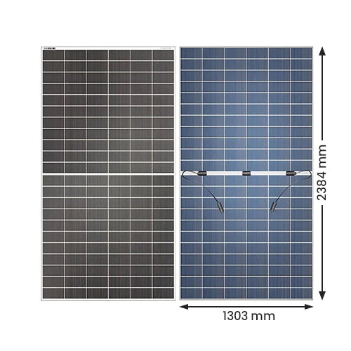 SHARK 730~750 Wp HJT Dual-Glass Solar Panel (Pack of 33)