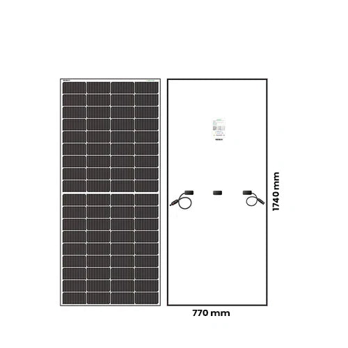Loom Solar Mono PERC, Half Cut 275 Wp, 12 V Solar Panel for Inverter Battery Charging