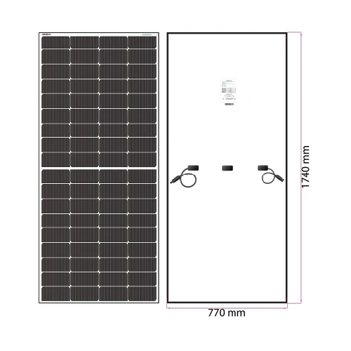 Loom Solar Panel 300 Wp - 12 V Module for Inverter Battery (80Ah-150Ah) Charging, Home Solar System (Pack of 2)