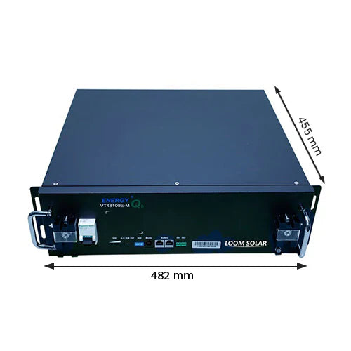 CAML 48 V 100 Ah, 5 kWh Lithium Battery - Rack Mount