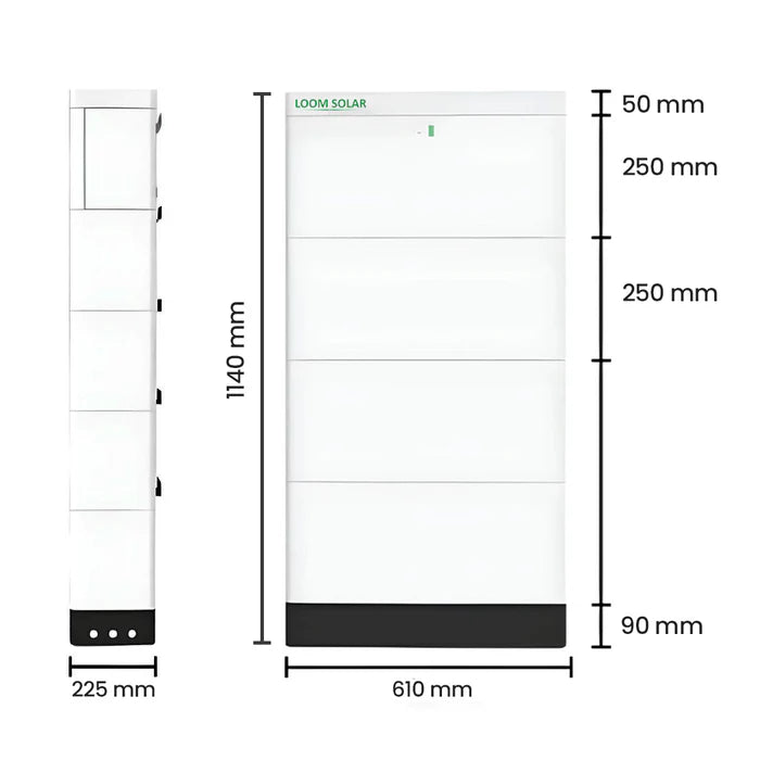 CAML 100 Ah, 204.8 V  20kWh High-Voltage Lithium Battery