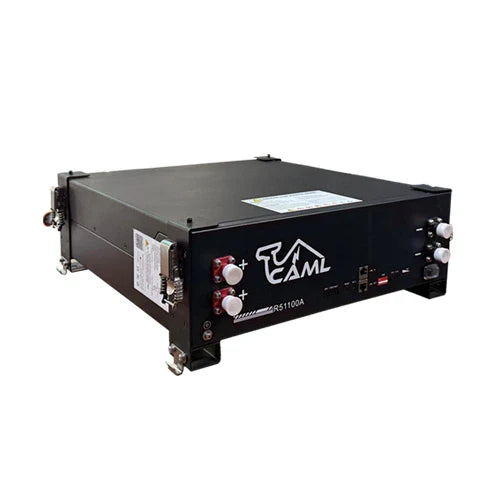 CAML 51.2 V 100 Ah, 5.12 kWh Rack-Mount Lithium Battery